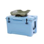 Customized 50L Rotomolded Cooler Box , Fishing Plastic Insulated Ice Box for sale