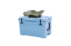 China Customized 50L Rotomolded Cooler Box , Fishing Plastic Insulated Ice Box supplier