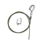 Looping Cable Gripper With A Snap Hook Hanging Wire Systems For Ventilation Duct Suspension Wire Kits for sale