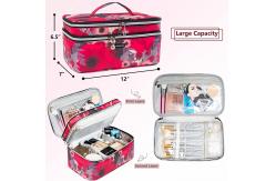 China High quality lager capacity double lager design cosmetic bags supplier