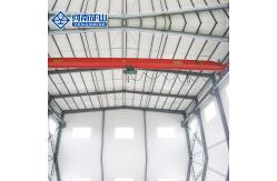 China Mobile monorail Single Beam Overhead Travelling Crane With Electric Hoist supplier