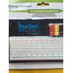 ABS Housing Material Round Hole Breadboard Circuit Projects 3 Binding Posts