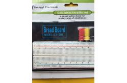 China ABS Housing Material Round Hole Breadboard Circuit Projects 3 Binding Posts supplier
