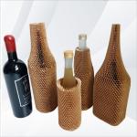 Craft Kraft Honeycomb Wrapping Paper Mesh Set Cosmetic Glass Bottle Packing Shockproof for sale