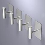 Stainless Steel Wall Towel Hooks Door Hooks for Kitchen and Bathroom