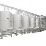 Food Grede CIP Cleaning System For Cip Process In Dairy Plant 1000L - 10000L Tank Size for sale