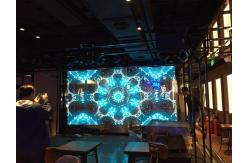 China 800cd/sqm P3.91 Transparent Led Curtain Screen SMD1921 supplier