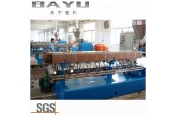 China Parallel Twin-Screw Plastic Extruding PA66 Granules Making Machine Polyamide Granules Extruder supplier