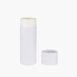 Cardboard Kraft Paper Tube Packaging / Gloss Paper Lip Balm Tubes With Lid for sale