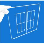 JGS2 2.2g/cm3 Customizable Grooved Rectangular Quartz Glass Plate With Surface To Fulfill Customer's Requirement for sale