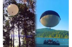 China Cinematographic HMI LED Lighting Balloons Sphere / Ellipse 18K supplier