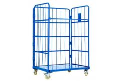 China A Frame Secure Nestable Roll Containers 300 - 500KG Loading Capacity supplier