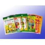 3-side Seal Laminated Plastic Pouches Packaging Plum Vivid Printing