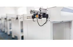 China 70KG 330*250mm PCB Conveyor Adjustable Oblate Belt SMT Buffer supplier