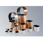 PTFE + Porous Bronze Powder Steel Backing Self Lubricating Bushing Du Bearing / Du Bush ( SF-1 ) for sale