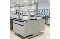 China Customized Steel Lab Bench with Adjustable Handles supplier