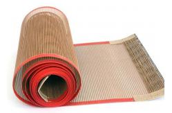 China Heat Resistant Fiberglass Mesh Ptfe Conveyor Belts Good Air Permeability Non-Stick supplier