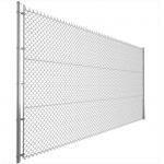 7ft 1 Chain Link Mesh Fencing Hot Dipped Vinyl Coated Small Hole for sale