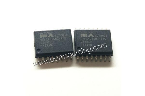 16M Bit CMOS Serial Flash Memory IC Electrical Component MX25L6405DMI-12G