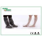 Plastic Disposable Shoe Cover Outdoor , Waterproof Rain Boot Cover For Hospital for sale