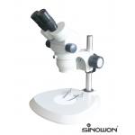 Binocular Turret - Type Zoom Stereo Microscope Horizontal Industrial Microscopes for sale