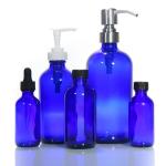 50ml 100ml Mini Amber Glass Lotion Bottles Soap Dispenser Bulk for sale