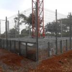 Four Leg Circle Telecommunication Steel Tower 20m 30m 40m 50m 60m for sale