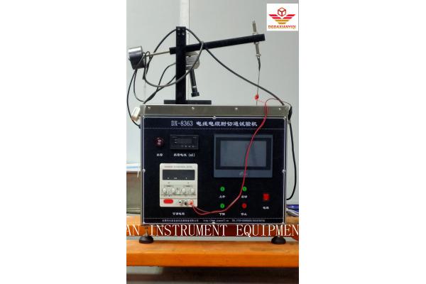 Cutting Through Wire Testing Equipment , SAE J1128 Cable Testing Machine