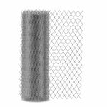 Hot Dipped Galvanized Chain Link Fence Panel With Round Post for sale