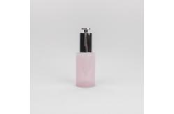 China Customizable 30ml PETG Pink Dropper Bottles  Dropper Container With Press Top Dropper supplier