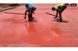 China Environmental Rubber Athletic Running Track Prefabricated System Running Track Red supplier