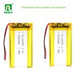 Power Lithium Ion Cell 103055 3.7V 2000mAh 7.4wh Rechargeable Lithium Polymer Battery for sale