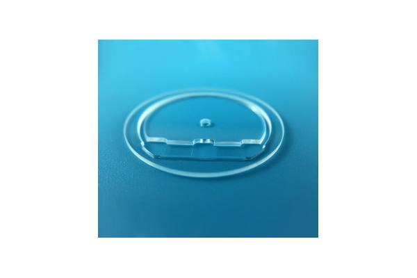 Round Transparent Quartz Glass Pendulous Reed