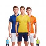 Flyita Short Sleeve Shirts Men's 100% Cotton Sport Breathable Polo T-Shirt for sale