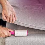 Plastic Reusable Fur Lint Hair Remover Roller For Clothes 400 Sheets