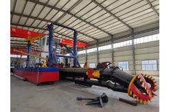 China Customized Steel Dredging Vessel With Hydraulic Control Centrifugal Pump supplier