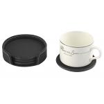 Multicolor Absorbent Drink Coasters Set Of 6 For Hot And Cold Drinks for sale