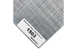 China Classic 5% Openness Fine Grained Plain Weave Sunscreen Fabrics For Roller Blinds supplier