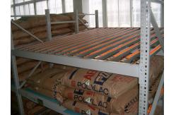 China Q235 Steel Carton Flow Racks Warehouse Storage Flow Through Racking supplier