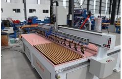 China MDF Wall Panel Ceiling Sound Proof Customized 2400-3000mm Acoustic Panel Nailing Machine supplier