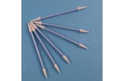 China Double Pointed Head Cleanroom Sponge Foam Swab TX750 Lint Free supplier