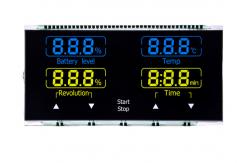 China Custom Digit Touch 7 Segment VA LCD Display For Heating System supplier