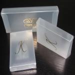 Perfume Cosmetic Packaging Box Folding PET PVC PP Clear Plastic for sale