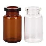 7ml 10ml 20ml Transparent Medicine Amber Clear Tubular Sterile Injection Glass Bottle glass Vials for Pharmaceutical for sale