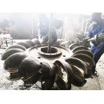 100kw-50mw Power Output Pelton Wheel Turbine Generator With Air / Oil Cooling Method for sale