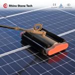 PV Solar Plate Cleaning Brush Farm Array Solar Panel Dust Cleaning System Splash Proof for sale
