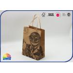 Eco Friendly Customized Kraft Paper Gift Bag Matte Lamination With Handle
