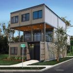 Modular Container Homes Prefab Metal Container House Fast Install for sale