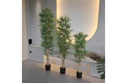 China Artificial Bamboo Tree X 7 UV Resistant Plastic Plants 120-180CM supplier
