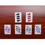 Custom Eco Friendly 300gsm C2S Art Paper Poker Cards 57x87mm